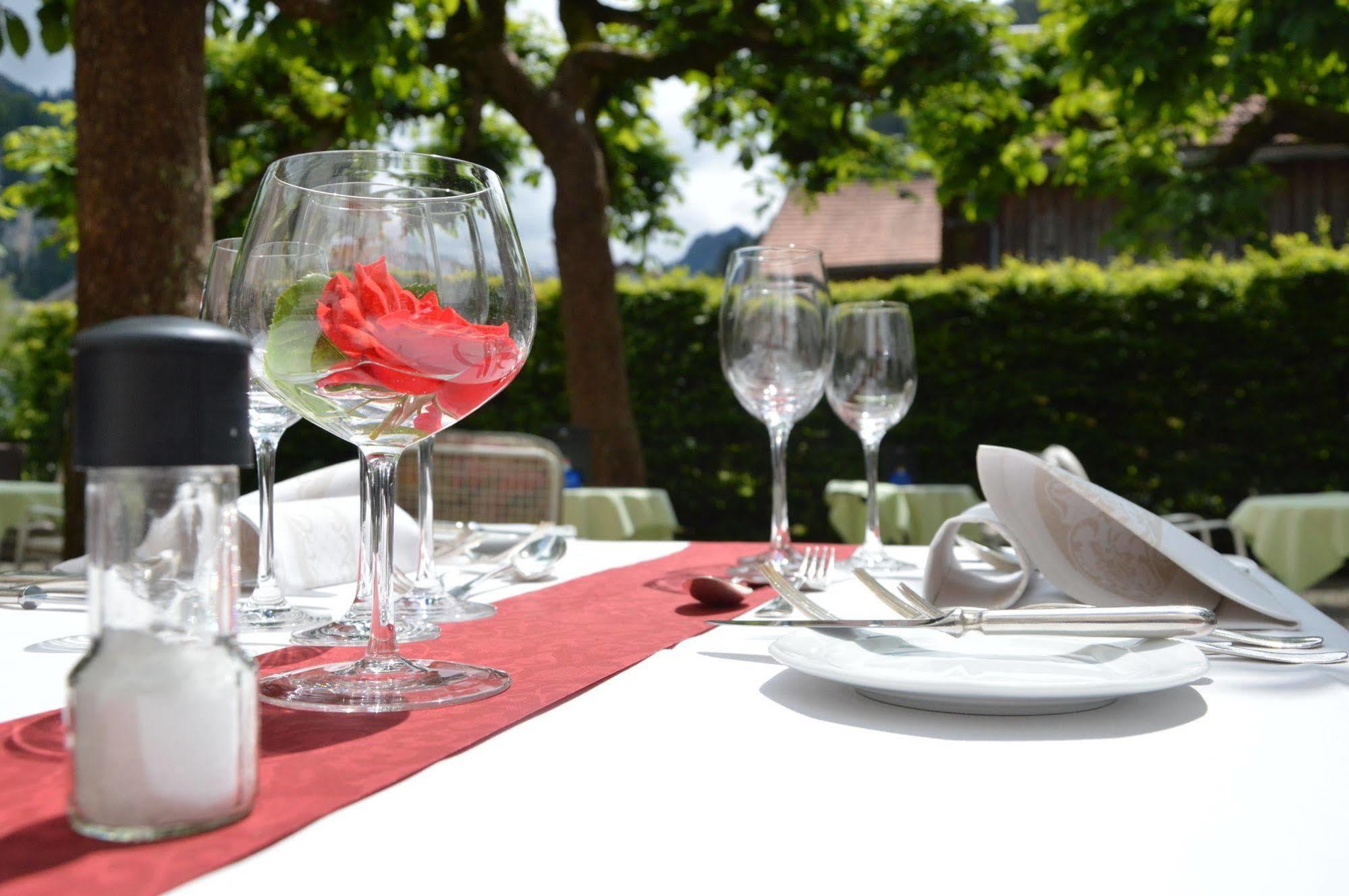 Hotel Garni Rosslipost Unteriberg Luaran gambar